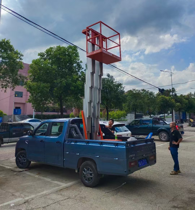 白杨车载铝合金式高空作业车